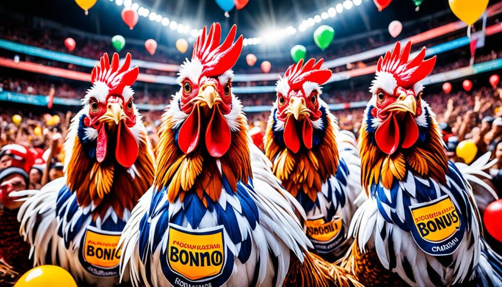 Promo dan bonus harian sabung ayam Indonesia